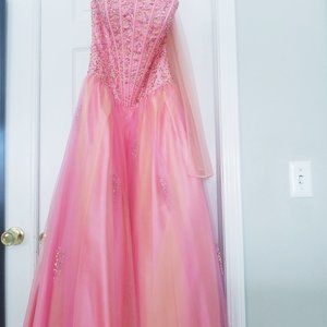 Prom dress, size small, about size 10